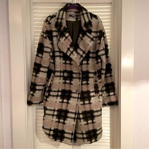 Plaid Peacoat